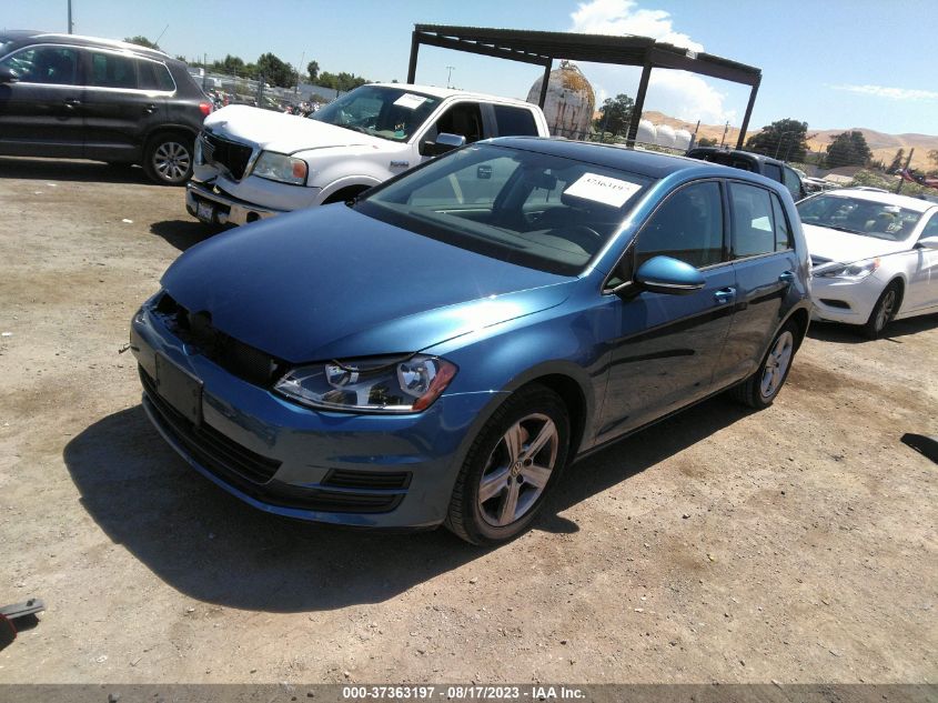 2017 VOLKSWAGEN GOLF S - 3VW217AU9HM065208