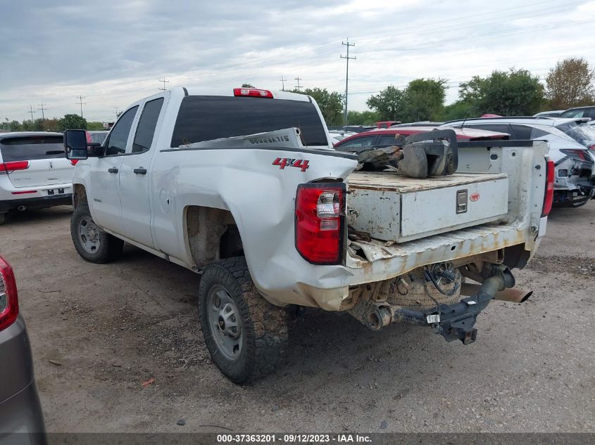 2019 CHEVROLET SILVERADO 2500HD WORK TRUCK - 2GC2KREG9K1190417
