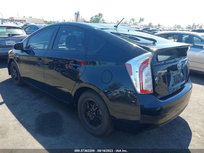 2014 TOYOTA PRIUS FOUR/FIVE/THREE/ONE/TWO - JTDKN3DU6E1818374