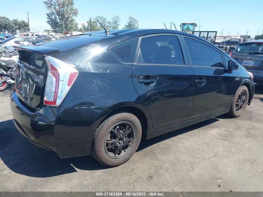2014 TOYOTA PRIUS FOUR/FIVE/THREE/ONE/TWO - JTDKN3DU6E1818374