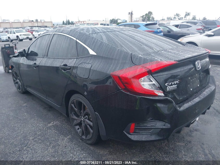 VIN 19XFC2F85LE009735 2020 HONDA CIVIC SEDAN SPORT