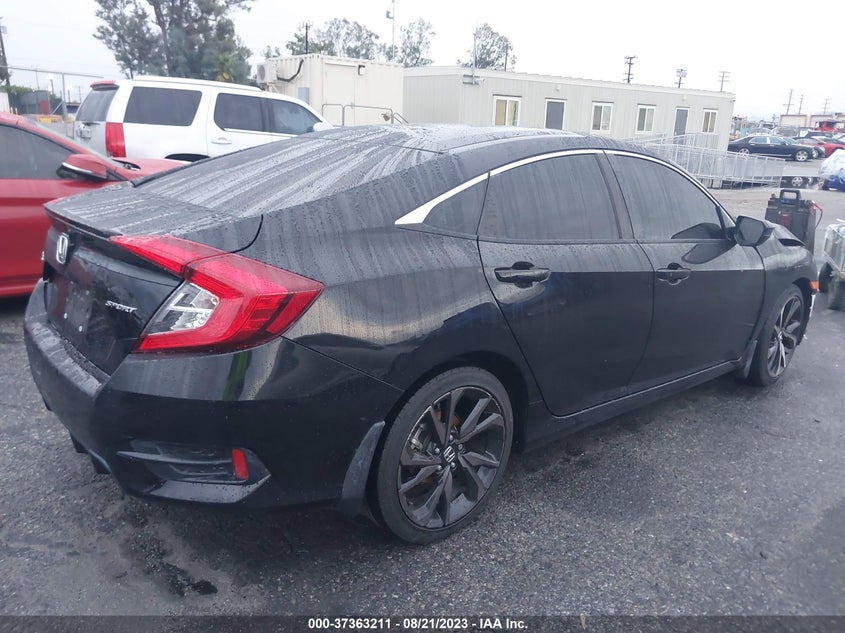 VIN 19XFC2F85LE009735 2020 HONDA CIVIC SEDAN SPORT