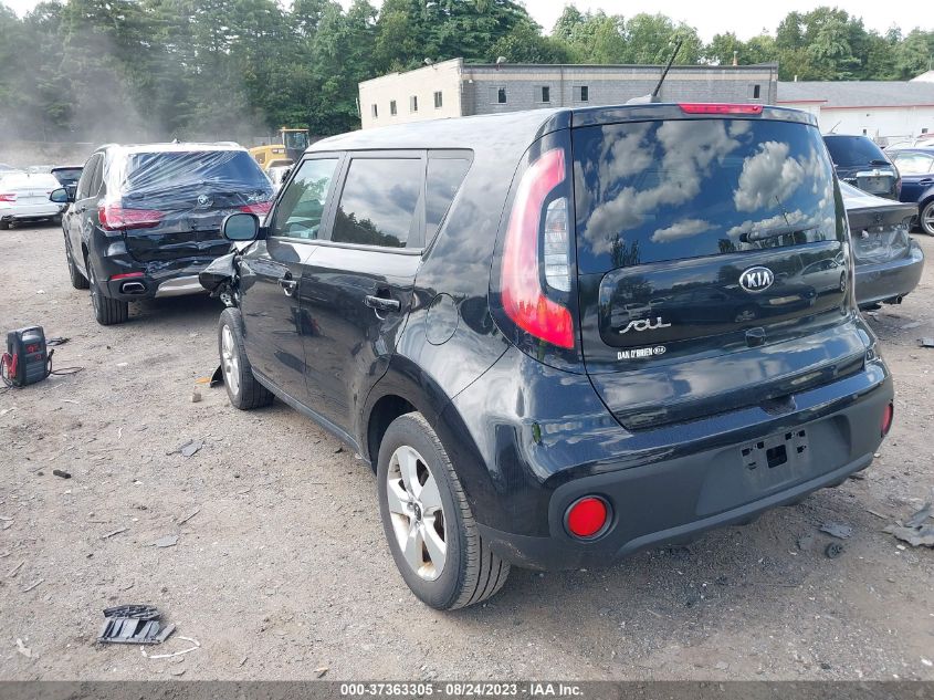 2019 KIA SOUL BASE - KNDJN2A24K7917115