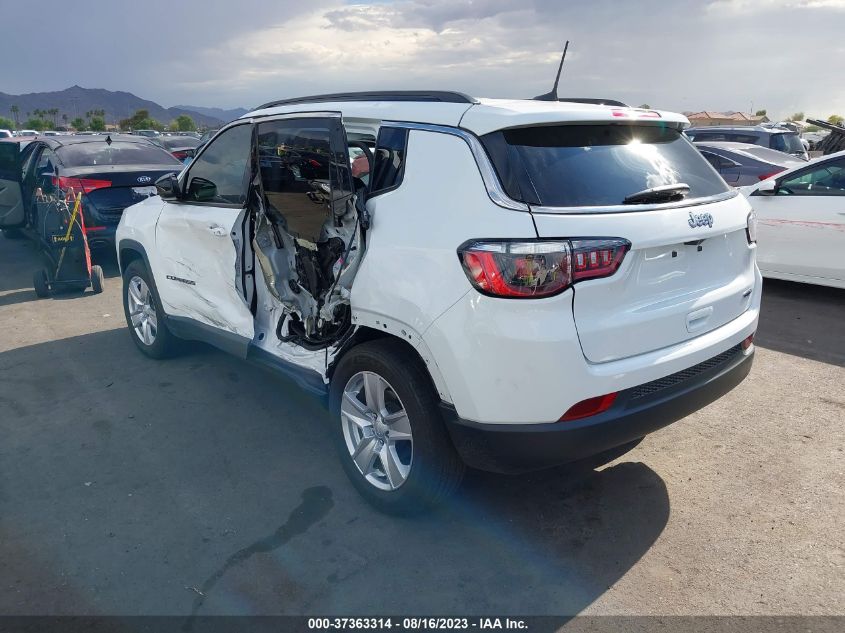 2022 JEEP COMPASS LATITUDE - 3C4NJCBB9NT198235