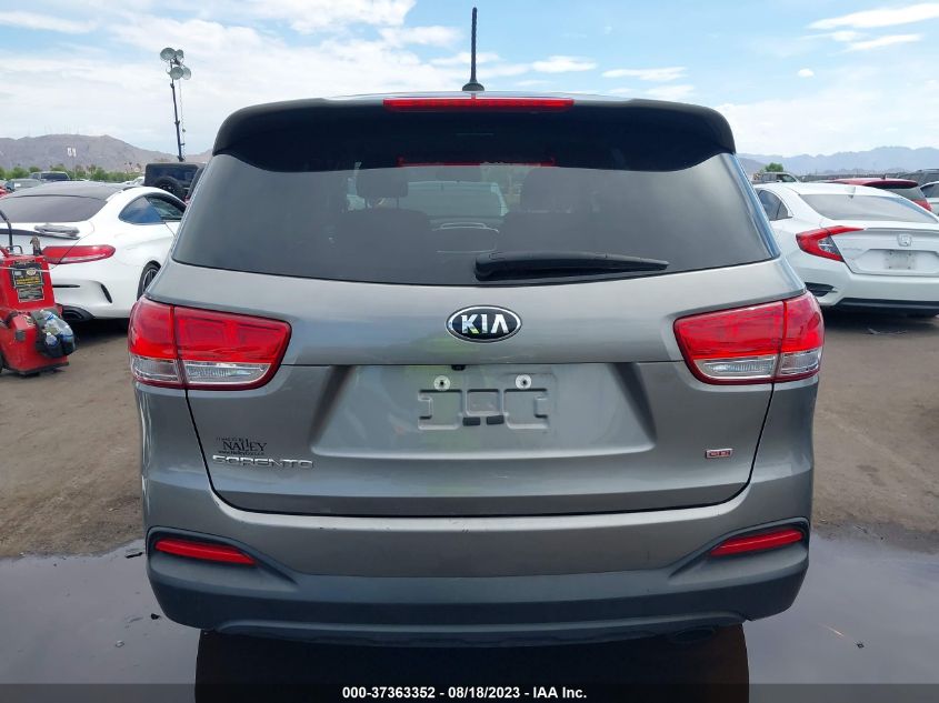 2018 KIA SORENTO L - 5XYPG4A39JG406526