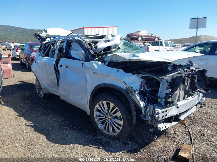 2023 TOYOTA HIGHLANDER HYBRID PLATINUM - 5TDEBRCH1PS127997