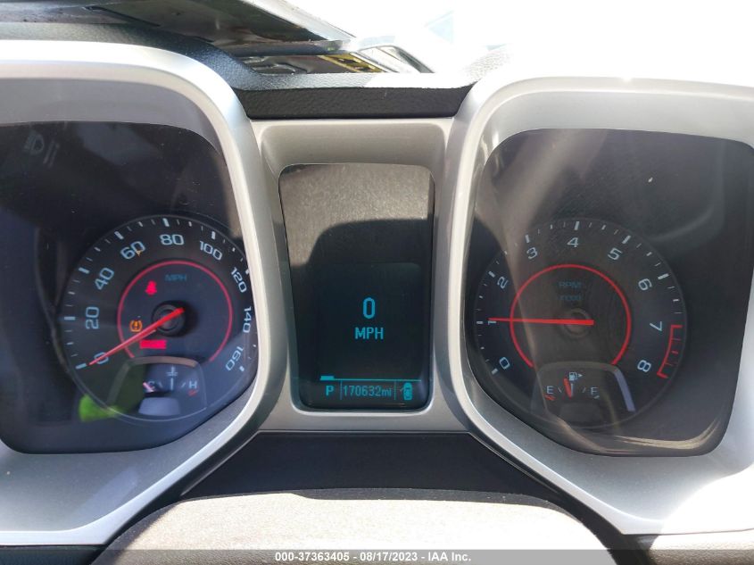 2013 CHEVROLET CAMARO LT - 2G1FB1E34D9224809