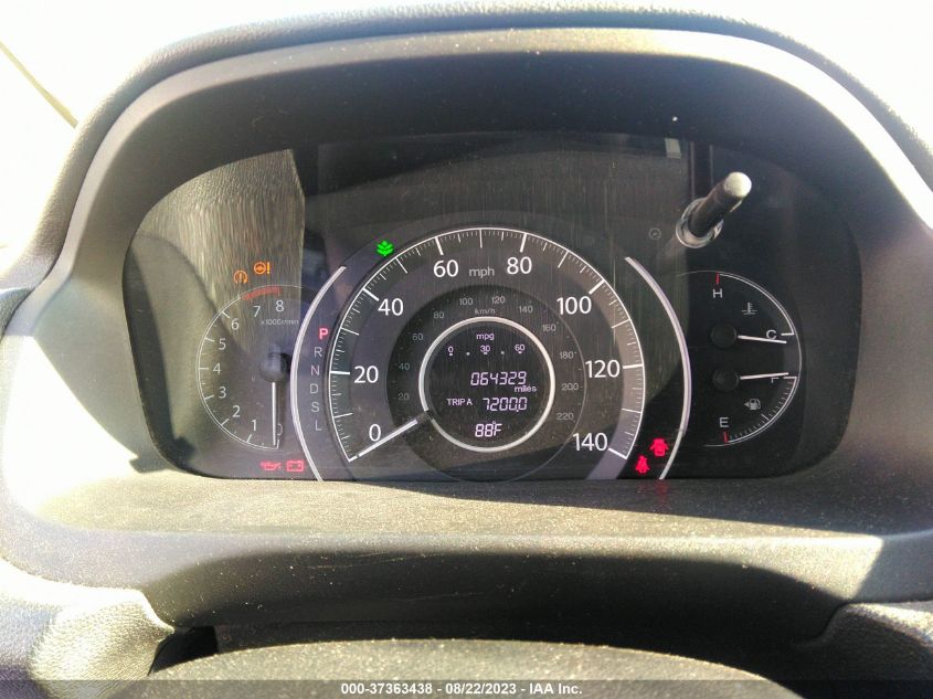2016 HONDA CR-V EX - 5J6RM4H57GL135451