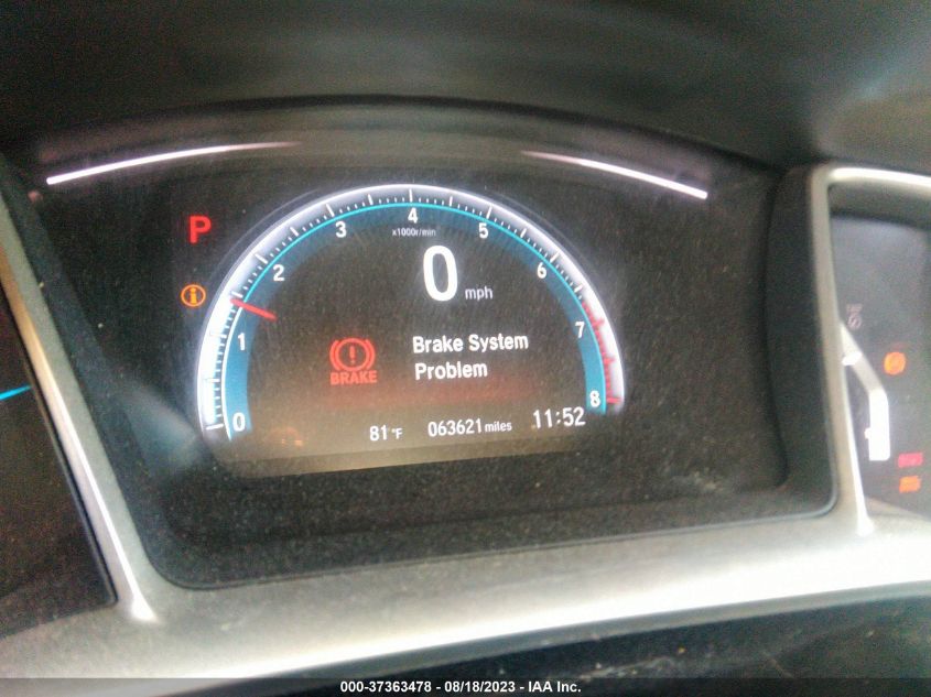 2018 HONDA CIVIC SEDAN EX - 2HGFC2F74JH569353