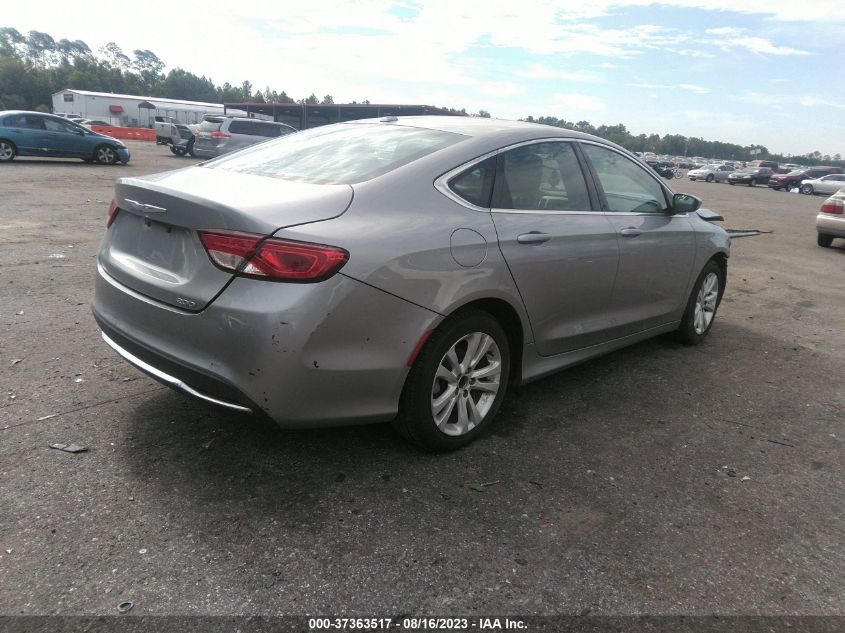 2015 CHRYSLER 200 LIMITED - 1C3CCCAB4FN686596