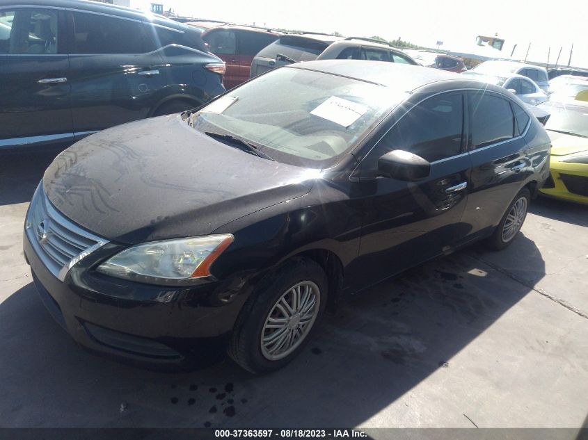 2014 NISSAN SENTRA S/SV/SR/SL - 3N1AB7AP5EY311121