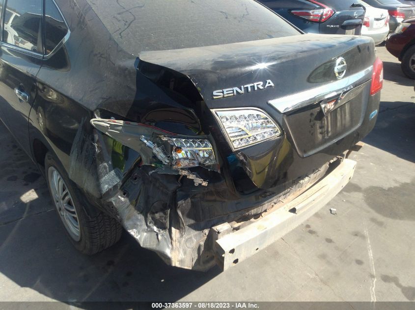 2014 NISSAN SENTRA S/SV/SR/SL - 3N1AB7AP5EY311121