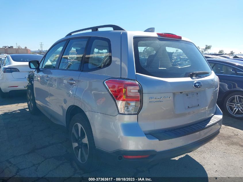 2017 SUBARU FORESTER - JF2SJABC9HH478886