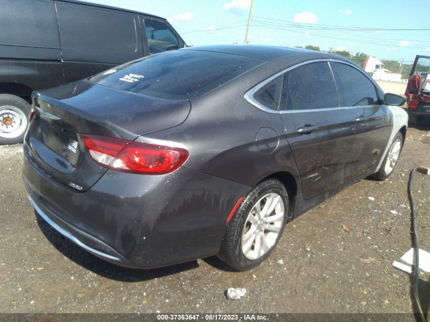 2015 CHRYSLER 200 LIMITED - 1C3CCCAB0FN641977