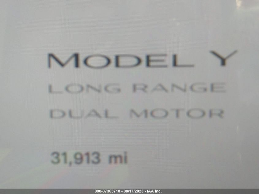2020 TESLA MODEL Y LONG RANGE - 5YJYGDEE7LF024912