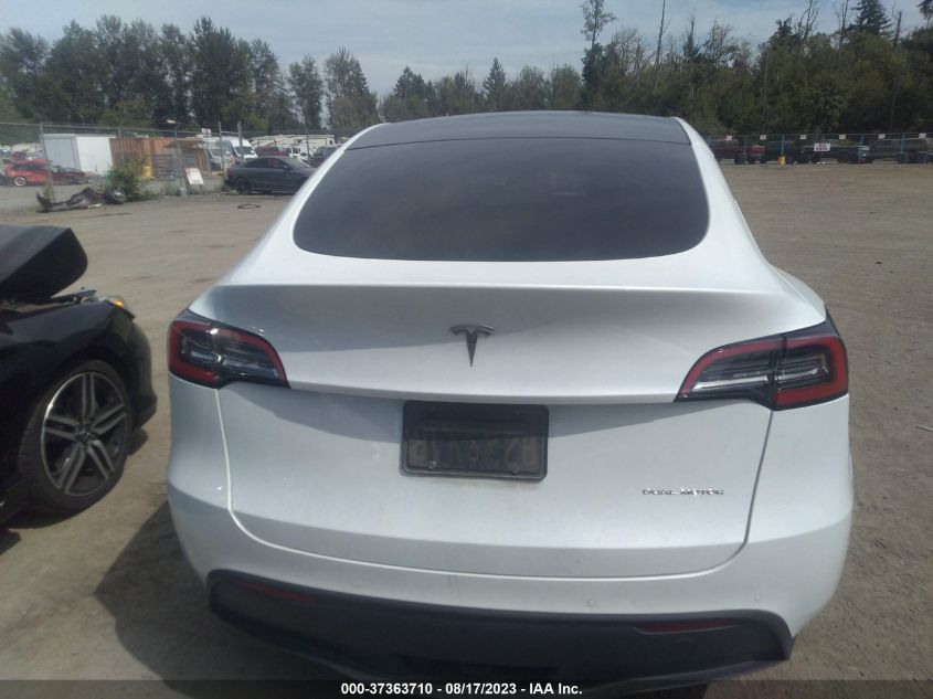 2020 TESLA MODEL Y LONG RANGE - 5YJYGDEE7LF024912