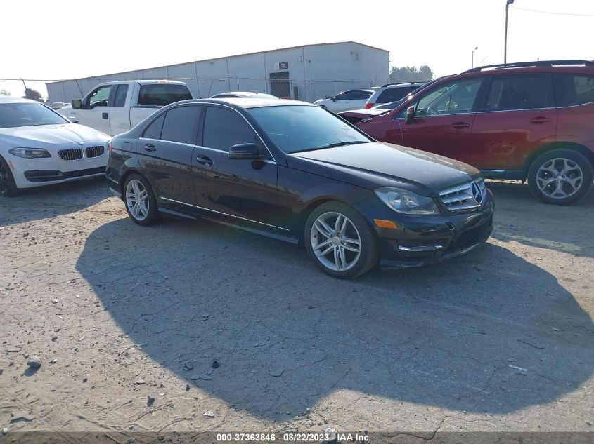 2013 MERCEDES-BENZ C-CLASS C 250 - WDDGF4HB5DA803063
