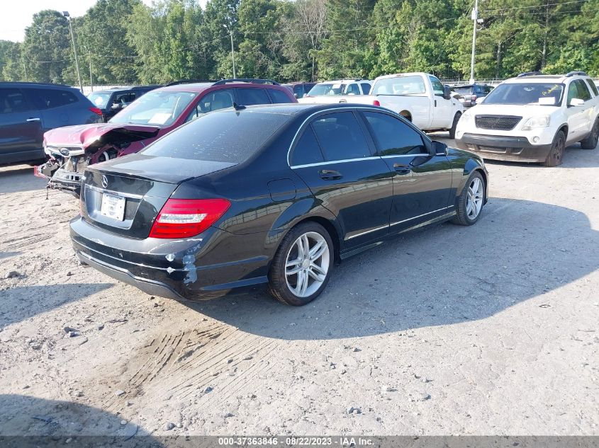 2013 MERCEDES-BENZ C-CLASS C 250 - WDDGF4HB5DA803063