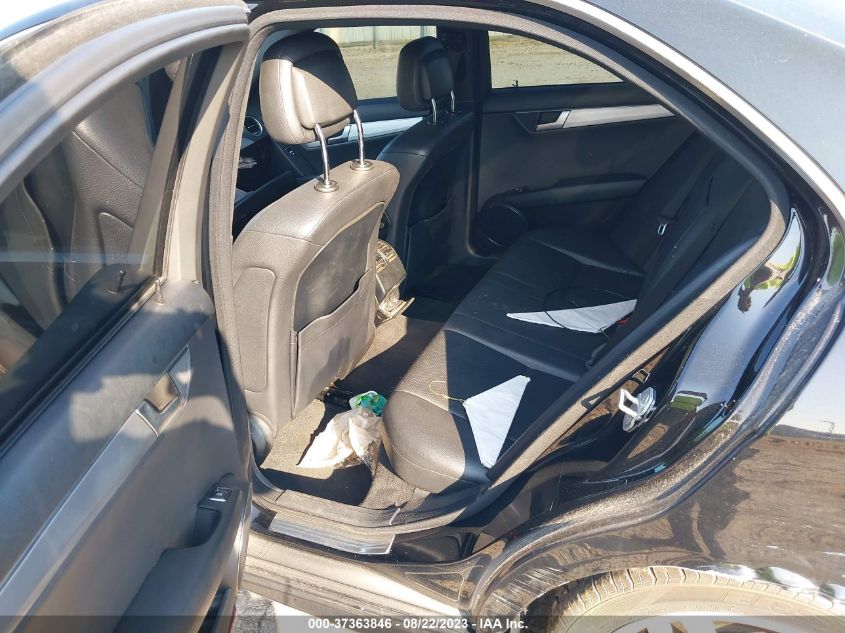 2013 MERCEDES-BENZ C-CLASS C 250 - WDDGF4HB5DA803063