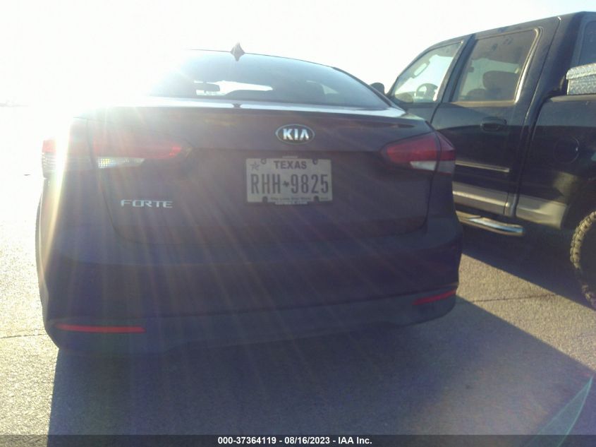 2018 KIA FORTE LX - 3KPFK4A7XJE228278