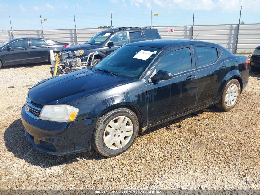 2014 DODGE AVENGER SE - 1C3CDZAB4EN165585