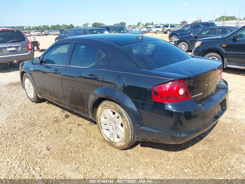 2014 DODGE AVENGER SE - 1C3CDZAB4EN165585