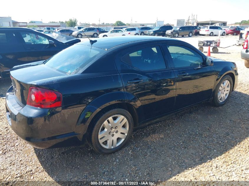 2014 DODGE AVENGER SE - 1C3CDZAB4EN165585