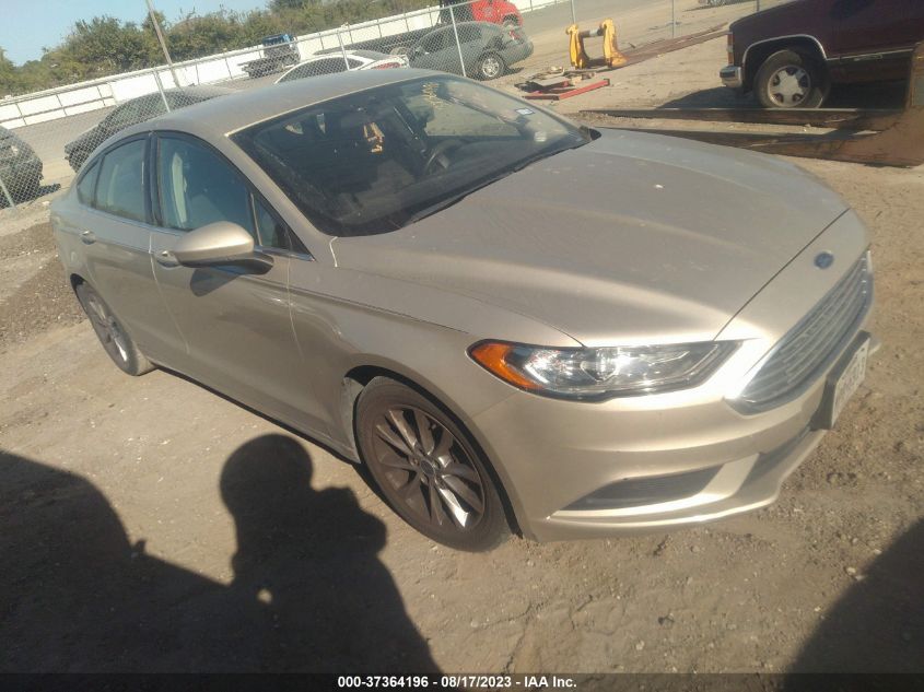 2017 FORD FUSION SE - 3FA6P0H75HR126170