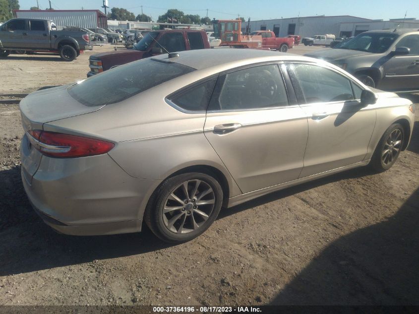 2017 FORD FUSION SE - 3FA6P0H75HR126170