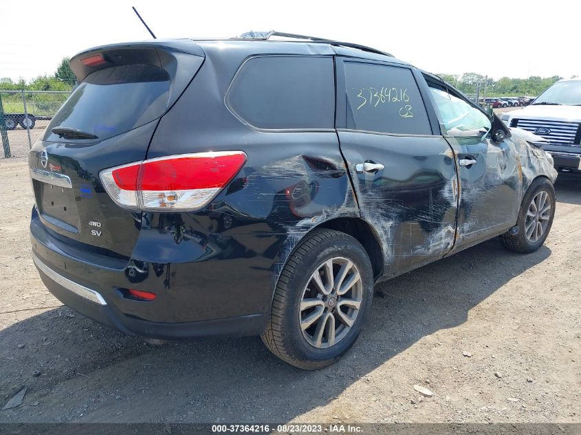 2014 NISSAN PATHFINDER S/SV/SL/PLATINUM - 5N1AR2MM9EC699181