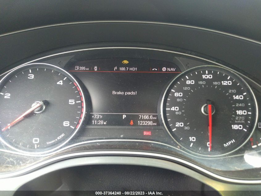 2015 AUDI A6 3.0L TDI PRESTIGE - WAUHMAFC2FN009600