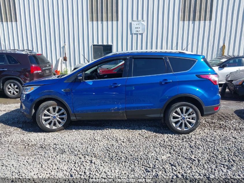 2017 FORD ESCAPE TITANIUM - 1FMCU9JD6HUE28193