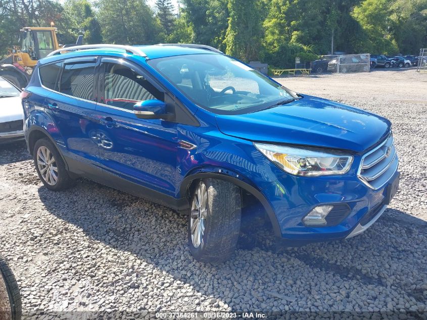 2017 FORD ESCAPE TITANIUM - 1FMCU9JD6HUE28193