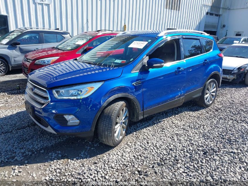 2017 FORD ESCAPE TITANIUM - 1FMCU9JD6HUE28193