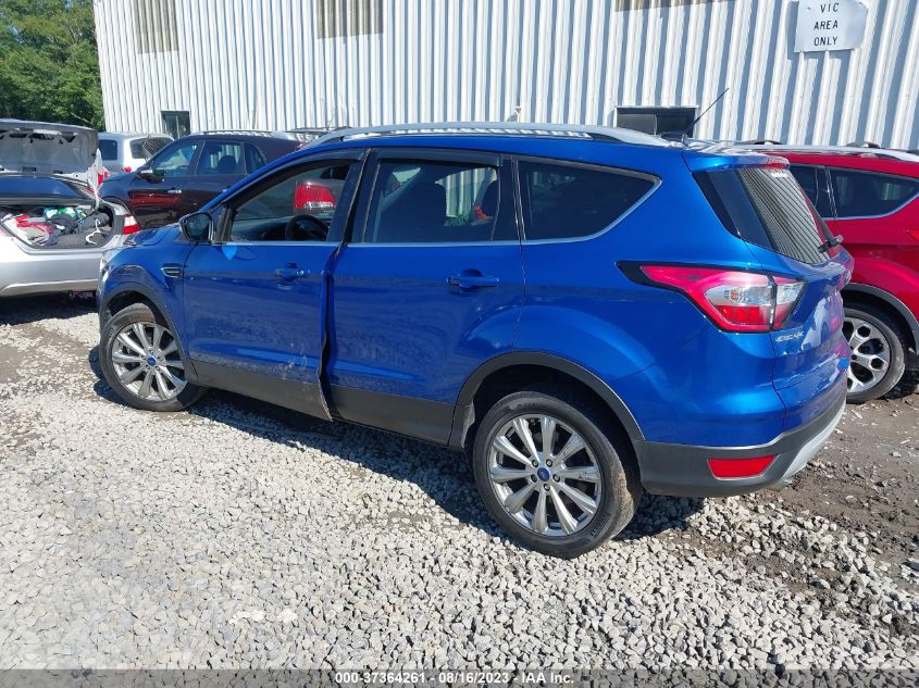 2017 FORD ESCAPE TITANIUM - 1FMCU9JD6HUE28193