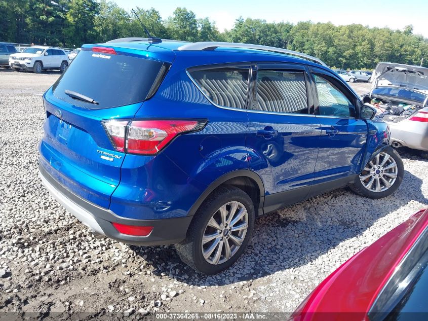 2017 FORD ESCAPE TITANIUM - 1FMCU9JD6HUE28193