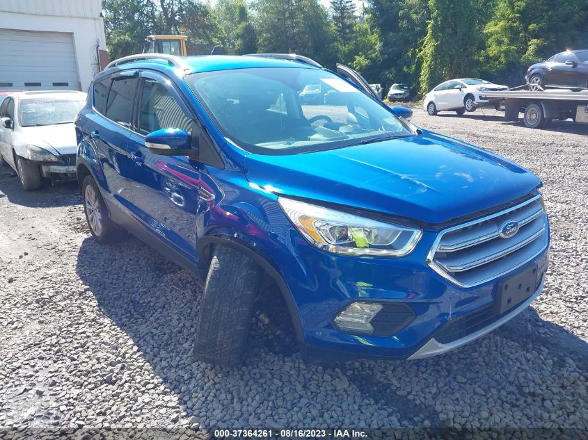 2017 FORD ESCAPE TITANIUM - 1FMCU9JD6HUE28193