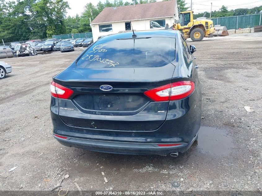 2016 FORD FUSION SE - 3FA6P0H76GR169236