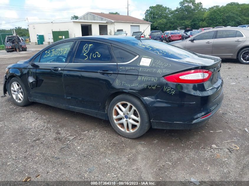 2016 FORD FUSION SE - 3FA6P0H76GR169236