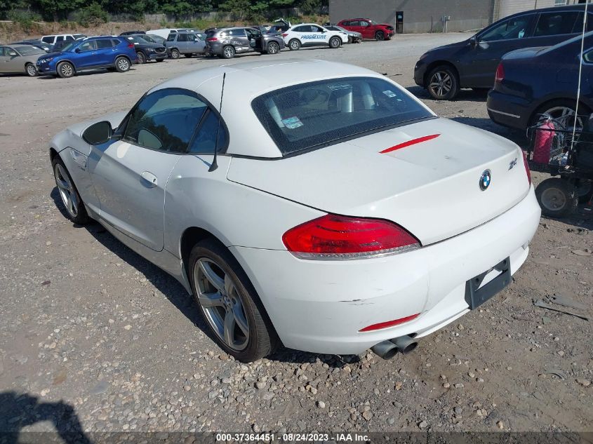 2013 BMW Z4 SDRIVE28I WBALL5C52DJ104284