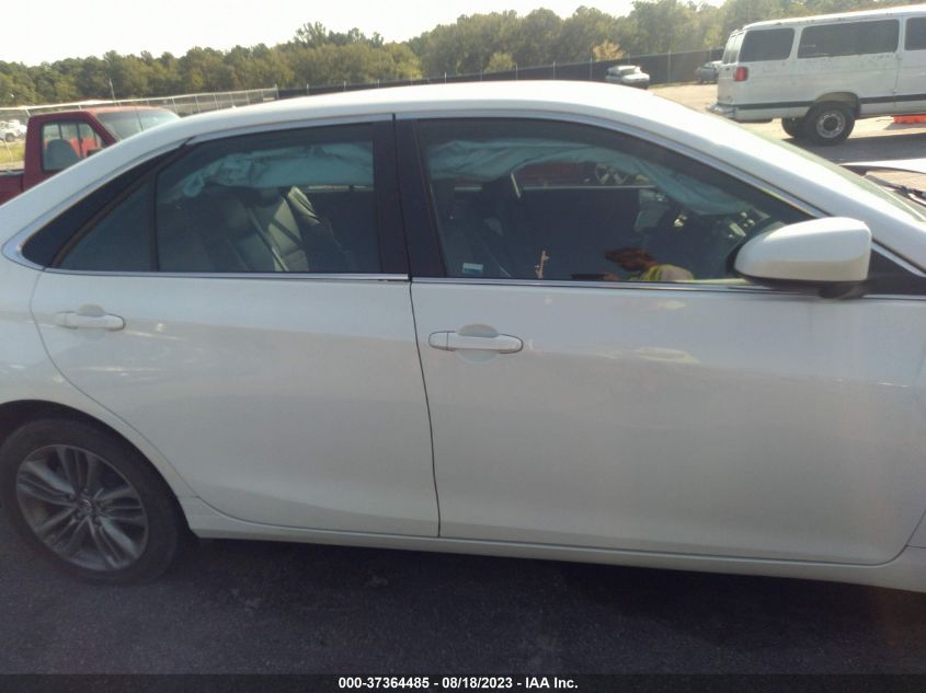 2017 TOYOTA CAMRY SE - 4T1BF1FK6HU437586