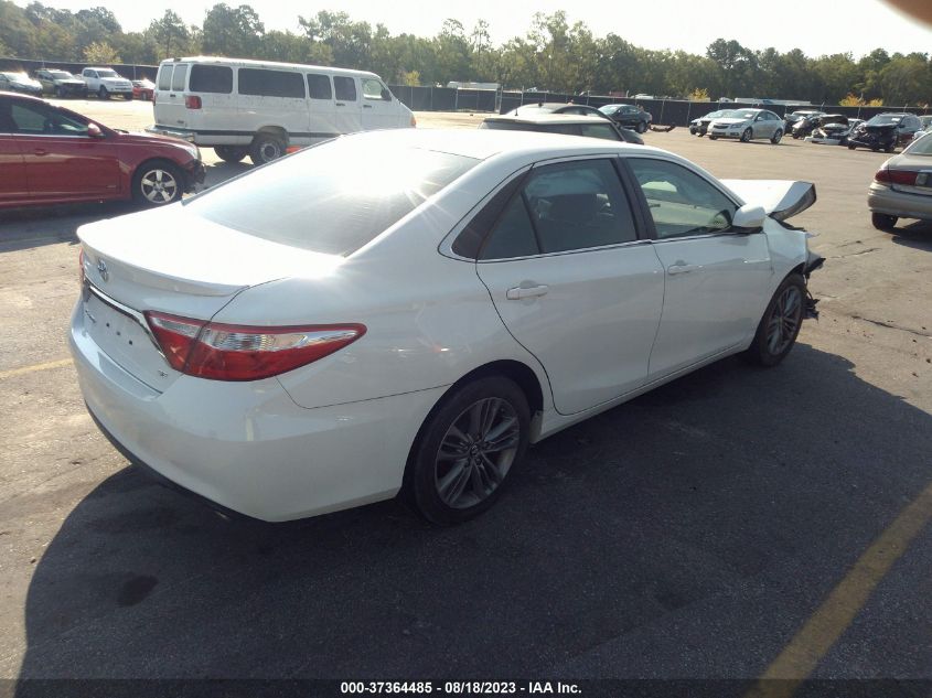 2017 TOYOTA CAMRY SE - 4T1BF1FK6HU437586