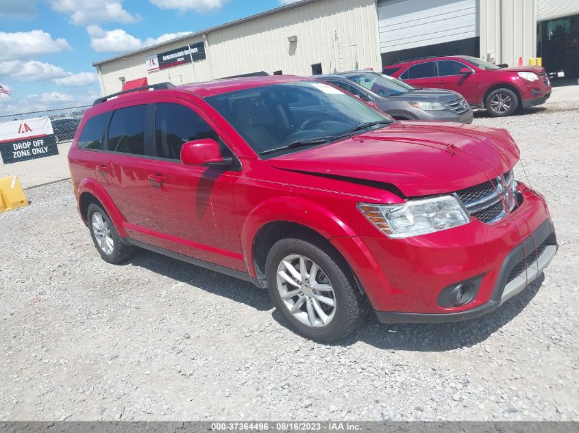 2015 DODGE JOURNEY SXT - 3C4PDCBGXFT649329
