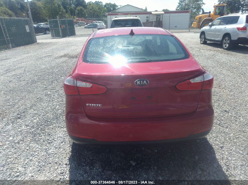 2016 KIA FORTE LX - KNAFK4A66G5501189