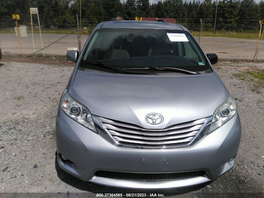 2016 TOYOTA SIENNA XLE - 5TDYK3DC6GS758760