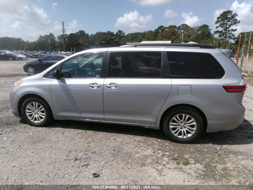 2016 TOYOTA SIENNA XLE - 5TDYK3DC6GS758760