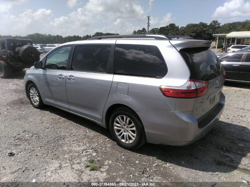 2016 TOYOTA SIENNA XLE - 5TDYK3DC6GS758760