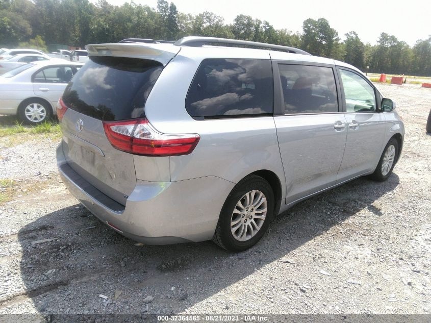 2016 TOYOTA SIENNA XLE - 5TDYK3DC6GS758760