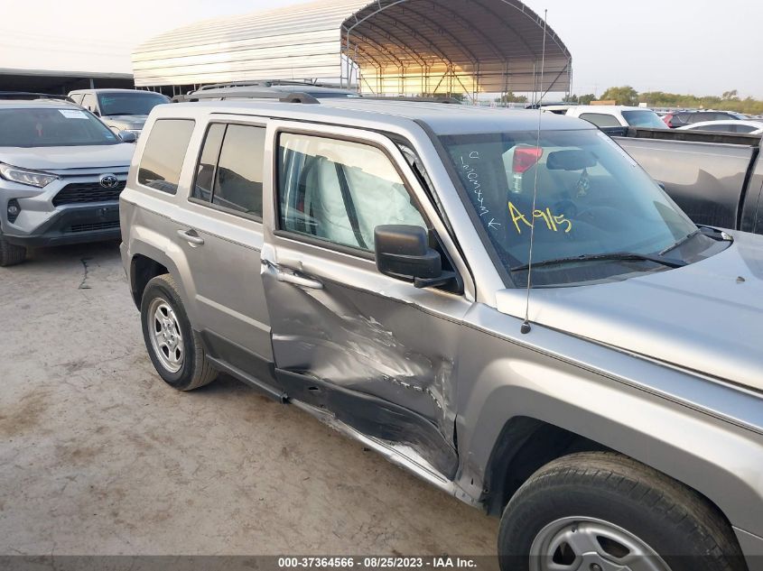 2016 JEEP PATRIOT SPORT - 1C4NJPBA5GD682166