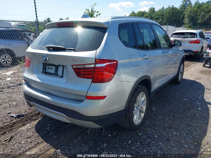 2016 BMW X3 XDRIVE28I - 5UXWX9C56G0D65988